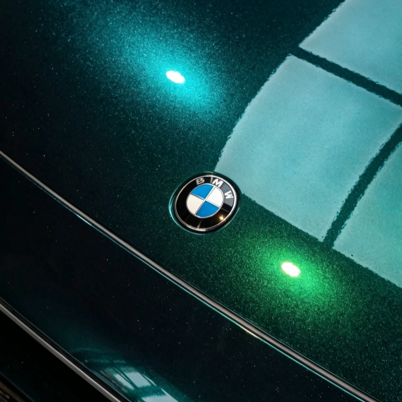 ภาพอ้างอิงสีฟิล์ม TPU Gloss Metallic Sand Green Colored PPF Paint Protection Film รหัส TPU139 — ภาพที่ 3