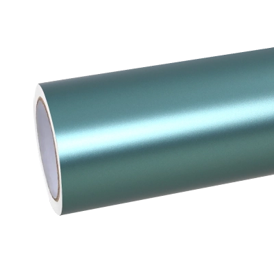 Matte Metallic Satin Hunter Green Car Vinyl Wrap PET 01