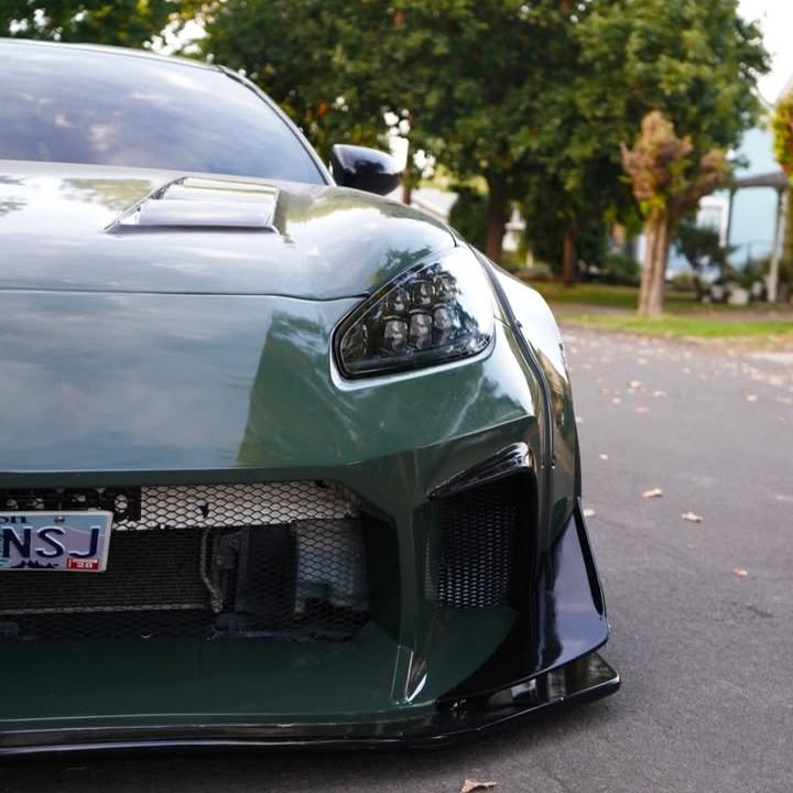 ภาพอ้างอิงสีฟิล์ม Gloss Black Olive Green Wrap Car Vinyl Wrap PET รหัส D1017 — ภาพที่ 4