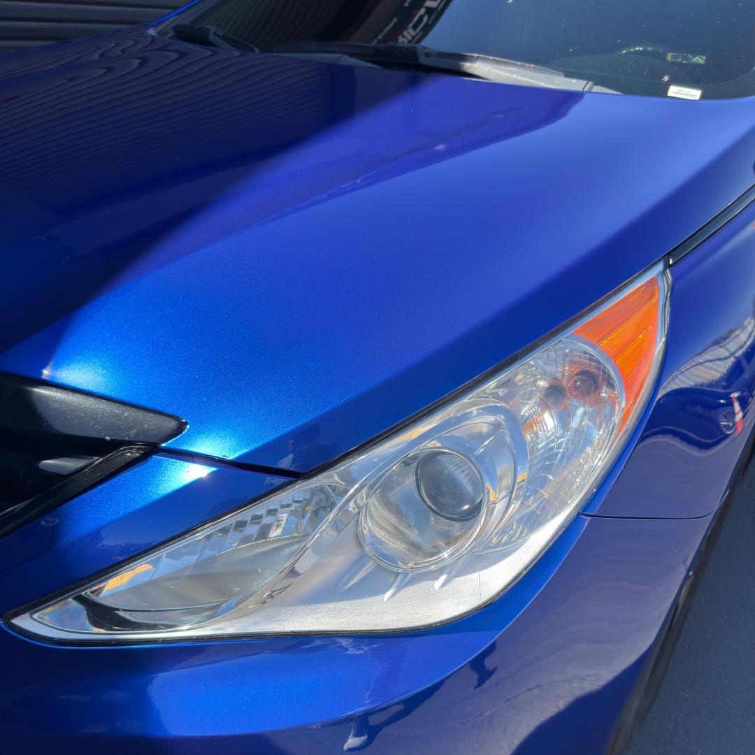 ภาพอ้างอิงสีฟิล์ม TPU Gloss Metallic Blue Colored PPF Paint Protection Film รหัส TPU180 — ภาพที่ 4