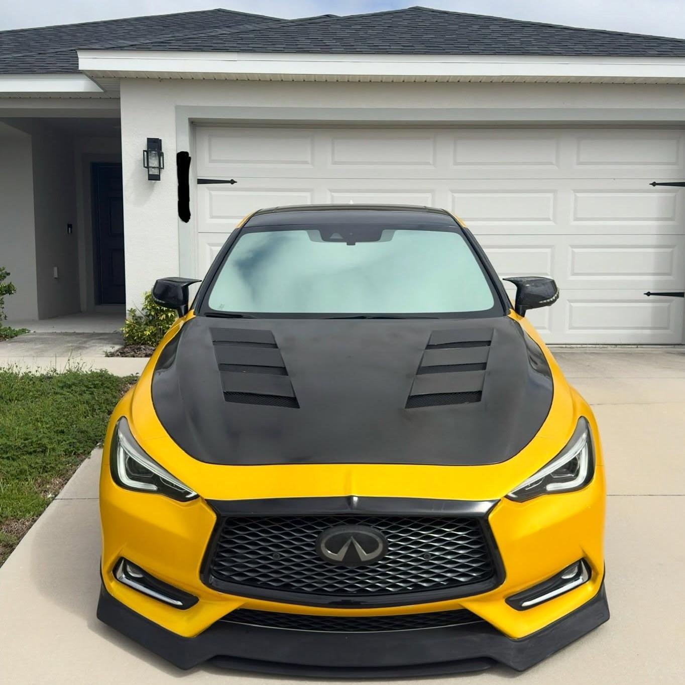 ภาพอ้างอิงสีฟิล์ม Matte Metallic Satin Energetic Yellow Car Vinyl Wrap รหัส 6011 — ภาพที่ 3