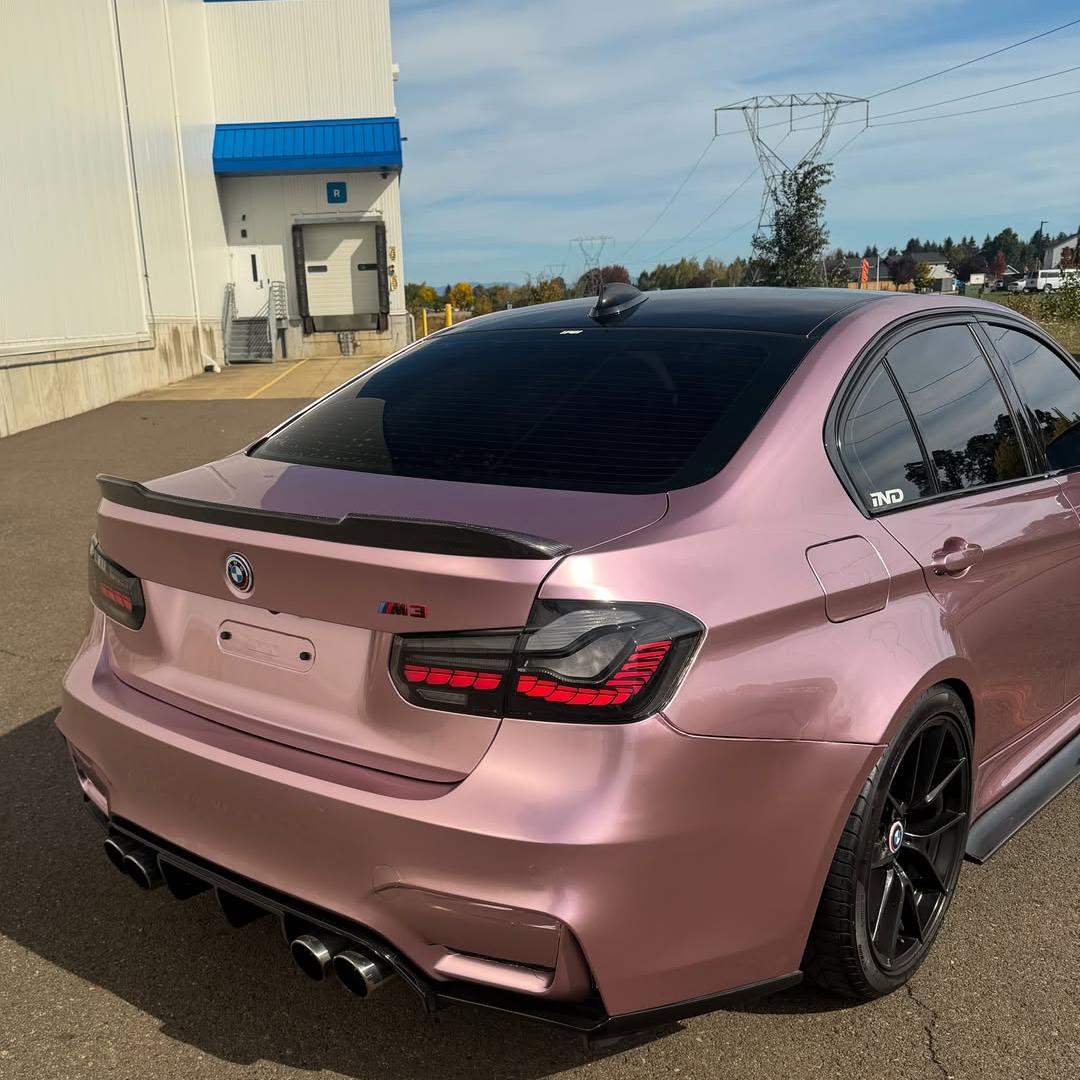 ภาพอ้างอิงสีฟิล์ม Gloss Liquid Taupe Pink Car Vinyl Wrap PET รหัส D0668 — ภาพที่ 4