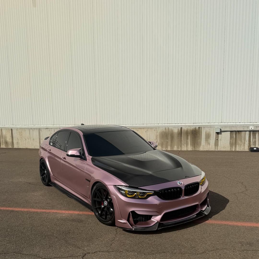 ภาพอ้างอิงสีฟิล์ม Gloss Liquid Taupe Pink Car Vinyl Wrap PET รหัส D0668 — ภาพที่ 2