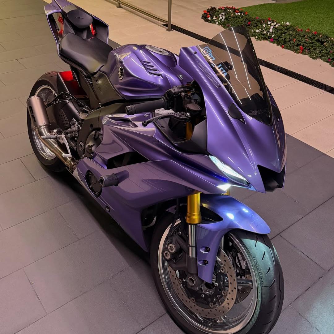 ภาพอ้างอิงสีฟิล์ม Gloss Metallic Viola Purple Car Vinyl Wrap PET รหัส D1999 — ภาพที่ 3