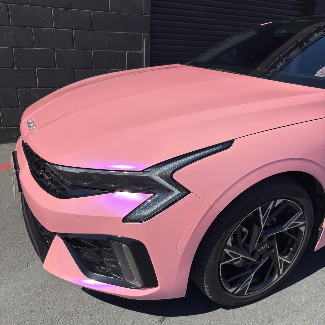 ภาพอ้างอิงสีฟิล์ม Gloss Metallic Candy Purple Pink Car Vinyl Wrap รหัส S2008 — ภาพที่ 3