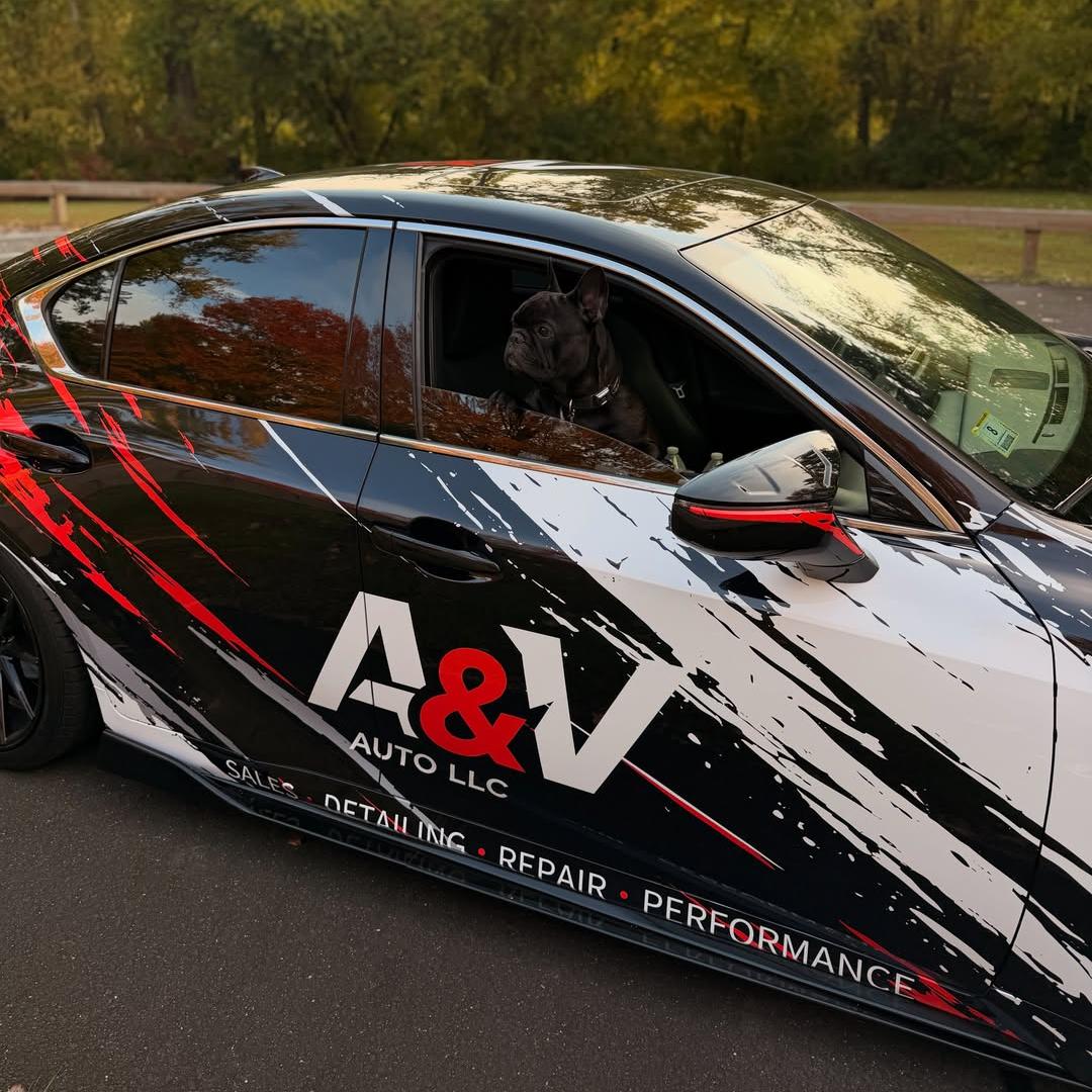 ภาพอ้างอิงสีฟิล์ม ALUKOVINYL Custom Branded Racing Car Wrap Advertising Wraps รหัส D0050 — ภาพที่ 4
