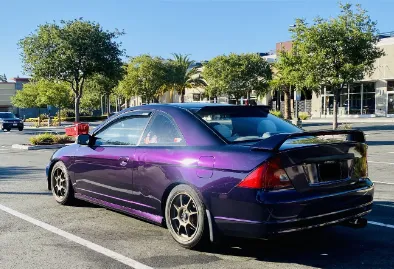 Gloss Metallic Midnight Purple Car Vinyl Wrap Sale review 