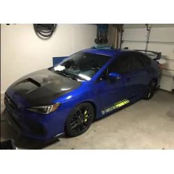 Gloss Metallic Deep Blue Car Vinyl Wrap review Tim L.