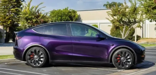 Gloss Metallic Midnight Purple Car Vinyl Wrap Sale review 