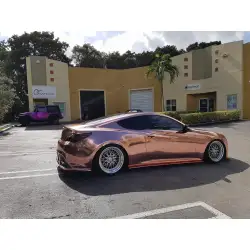 Gloss Mirror Chrome Rose Gold Car Vinyl Wrap review  Staci Downs