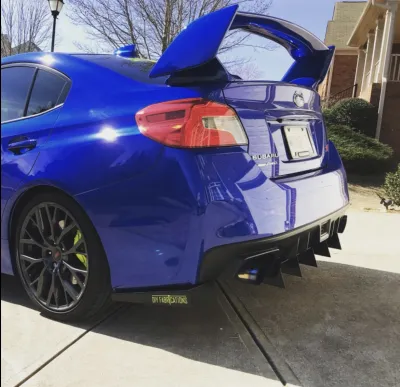 Gloss Metallic Ocean Deep Blue Car Vinyl Wrap PET review Jose