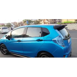 Gloss Metallic Jazz Blue Car Vinyl Wrap PET review JA