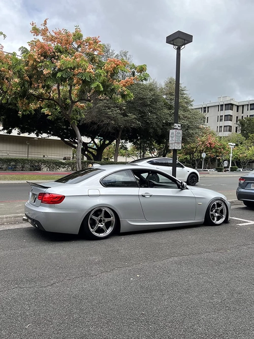 Matte Ultimate Flat Silver Car Vinyl Wrap PET review 