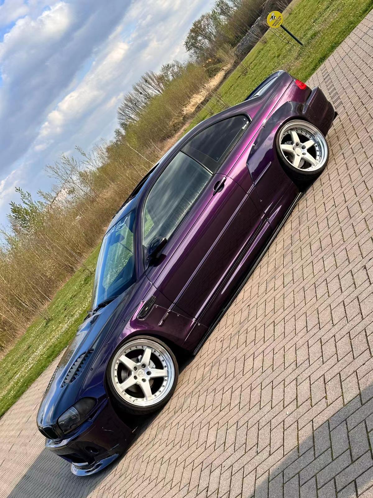 Gloss Metallic Midnight Purple Car Vinyl Wrap Sale review 2