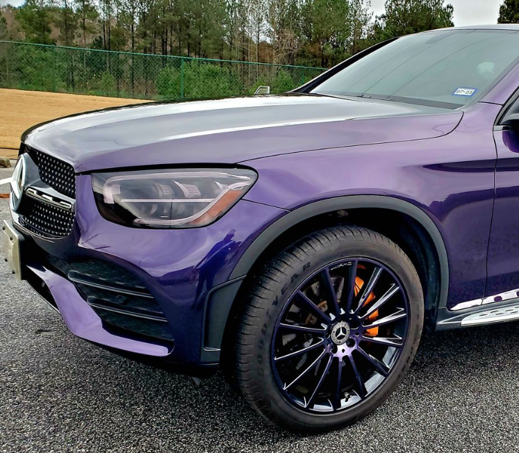 Gloss Metallic Midnight Purple Car Vinyl Wrap Sale review 0