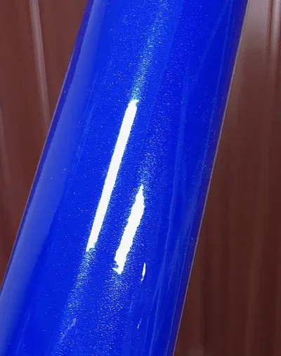 Gloss Metallic Diamond Blue Car Vinyl Wrap review Melinda