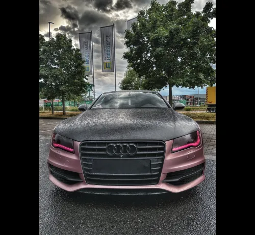 Matte Black Forged Carbon Car Vinyl Wrap review 