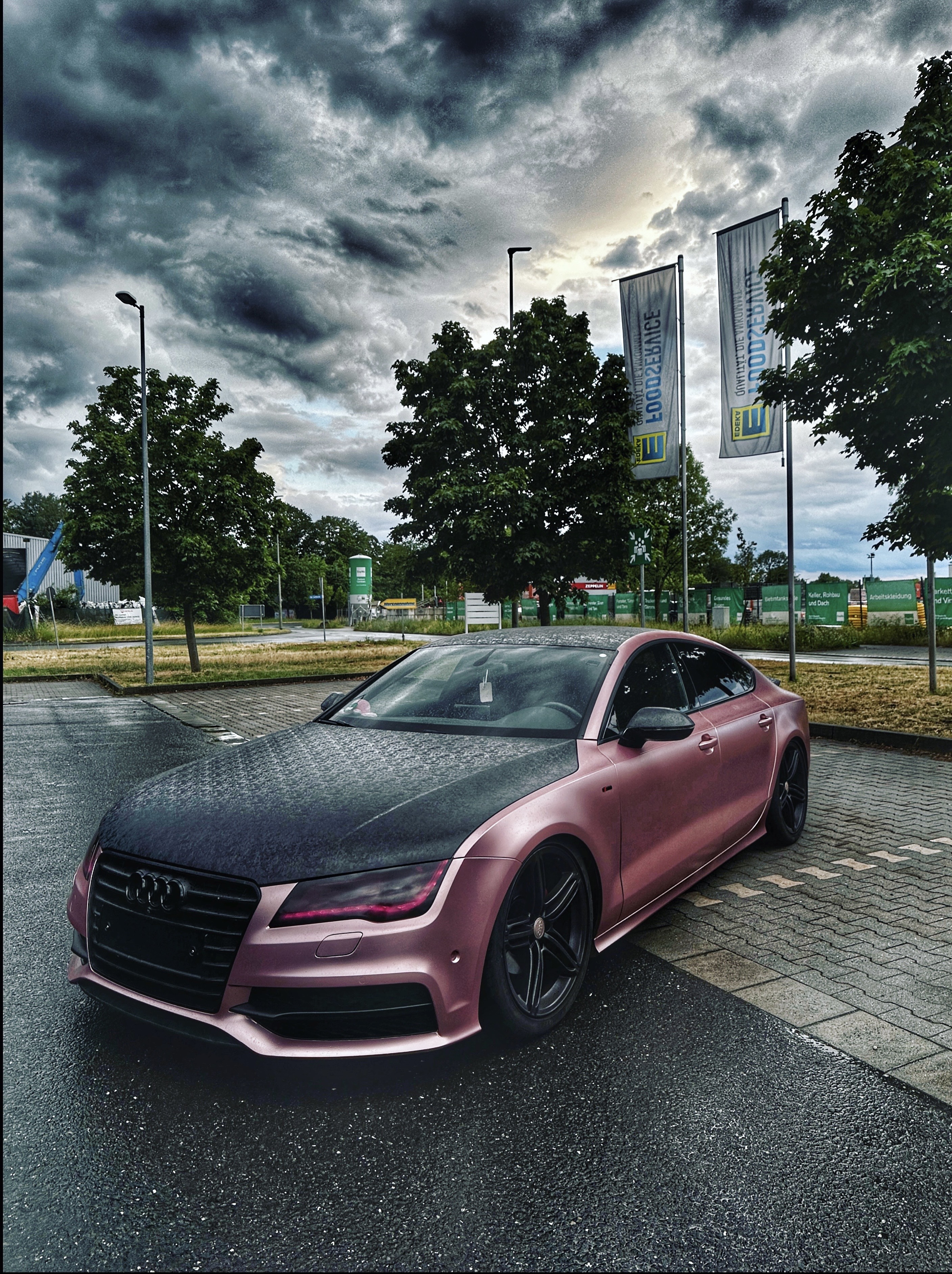 Matte Black Forged Carbon Car Vinyl Wrap review Christina Ginger 03