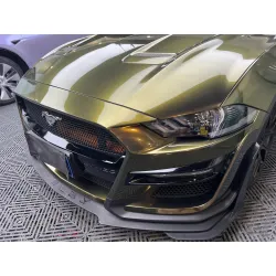 Gloss Metallic Black Gold Car Vinyl Wrap review Bob Brockway 03