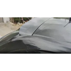 Best Carbon Seller - Gloss Black Carbon Fiber Car Vinyl Wrap review Lionel R. 01