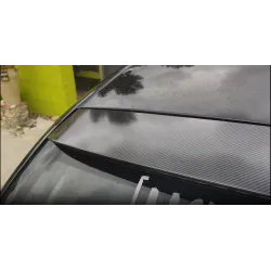 Best Carbon Seller - Gloss Black Carbon Fiber Car Vinyl Wrap review Lionel R. 02