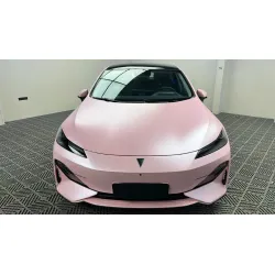 Matte Metallic Pearl Pink Car Vinyl Wrap review Mr. Gerald Oates 02