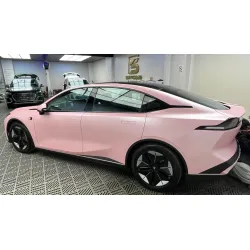 Matte Metallic Pearl Pink Car Vinyl Wrap review Mr. Gerald Oates 04