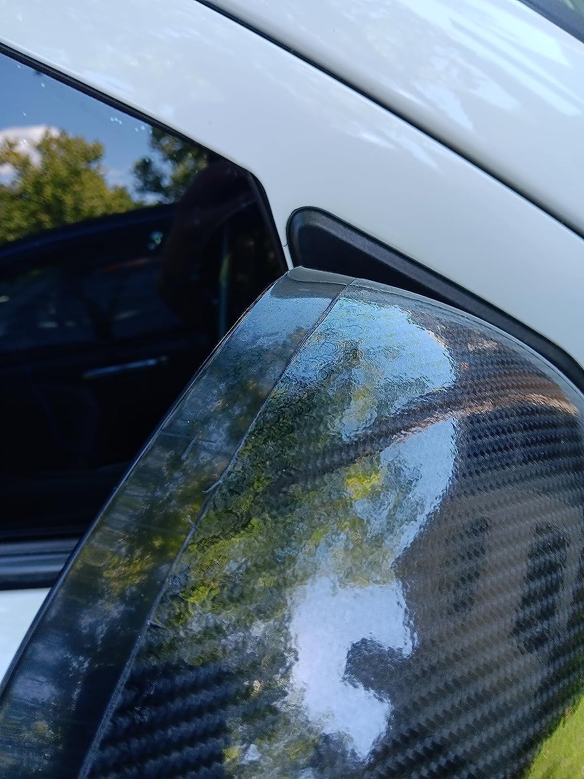 4D Best Carbon Seller - Gloss Black Carbon Fiber Car Vinyl Wrap review Annick 02