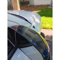 Best Carbon Seller - Gloss Black Carbon Fiber Car Vinyl Wrap review Annick 04