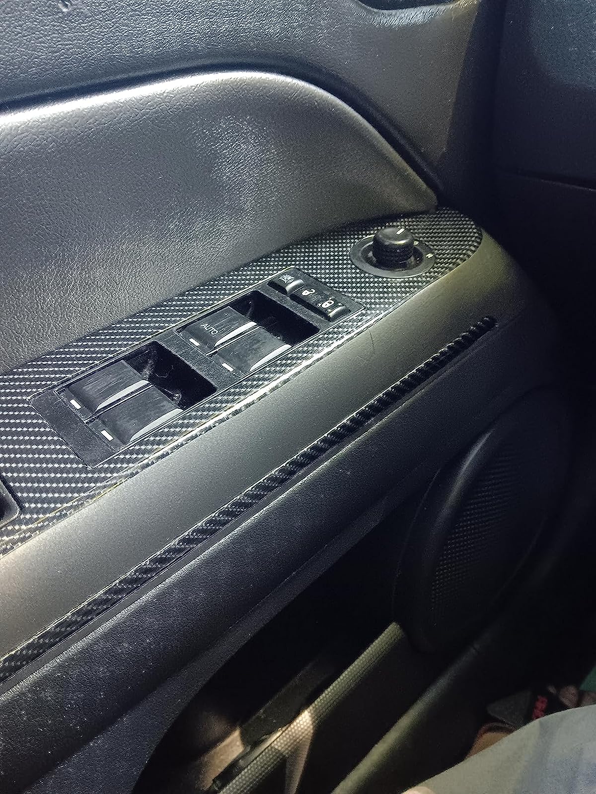 4D Best Carbon Seller - Gloss Black Carbon Fiber Car Vinyl Wrap review Annick 01