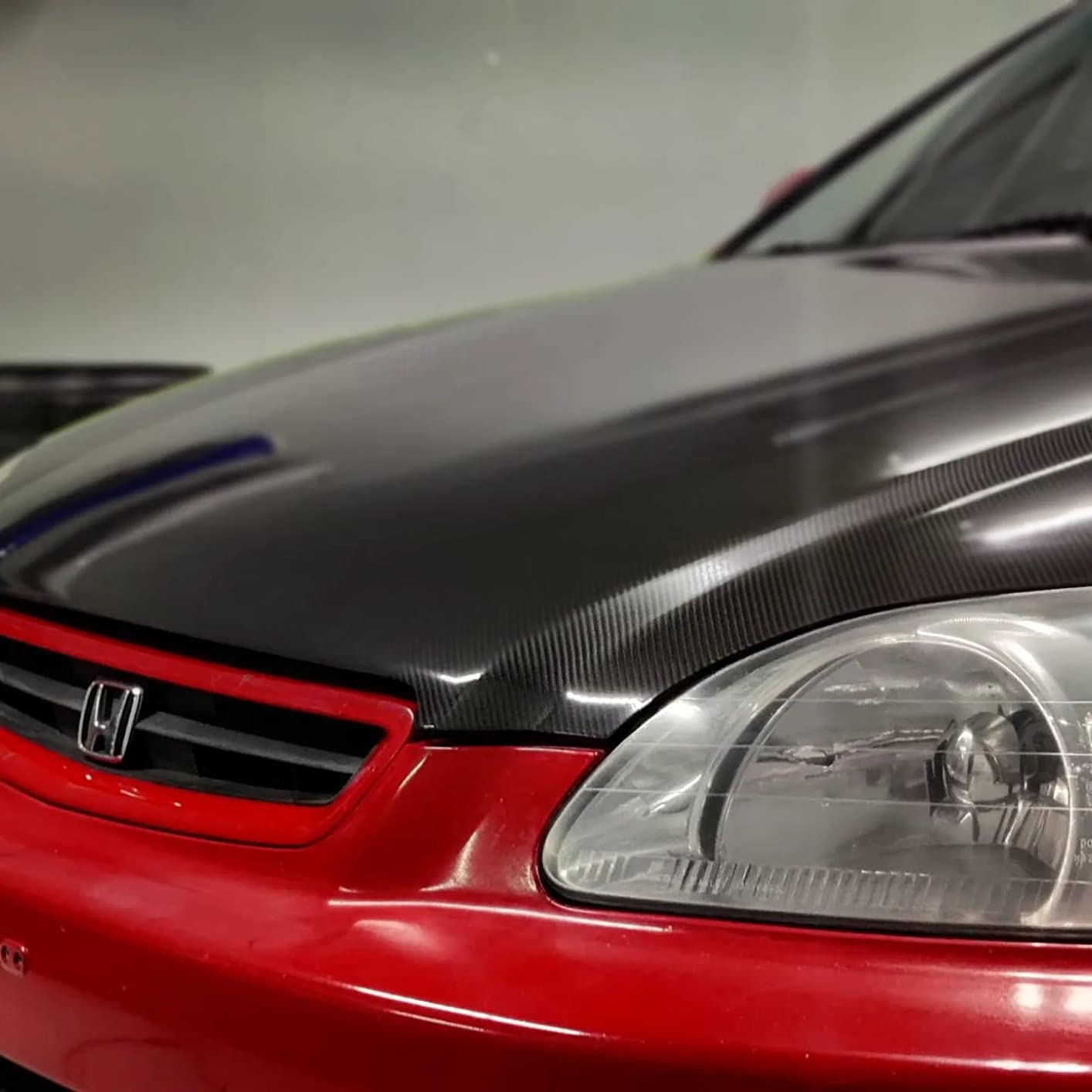 4D Best Carbon Seller - Gloss Black Carbon Fiber Car Vinyl Wrap review Jason Carr 01