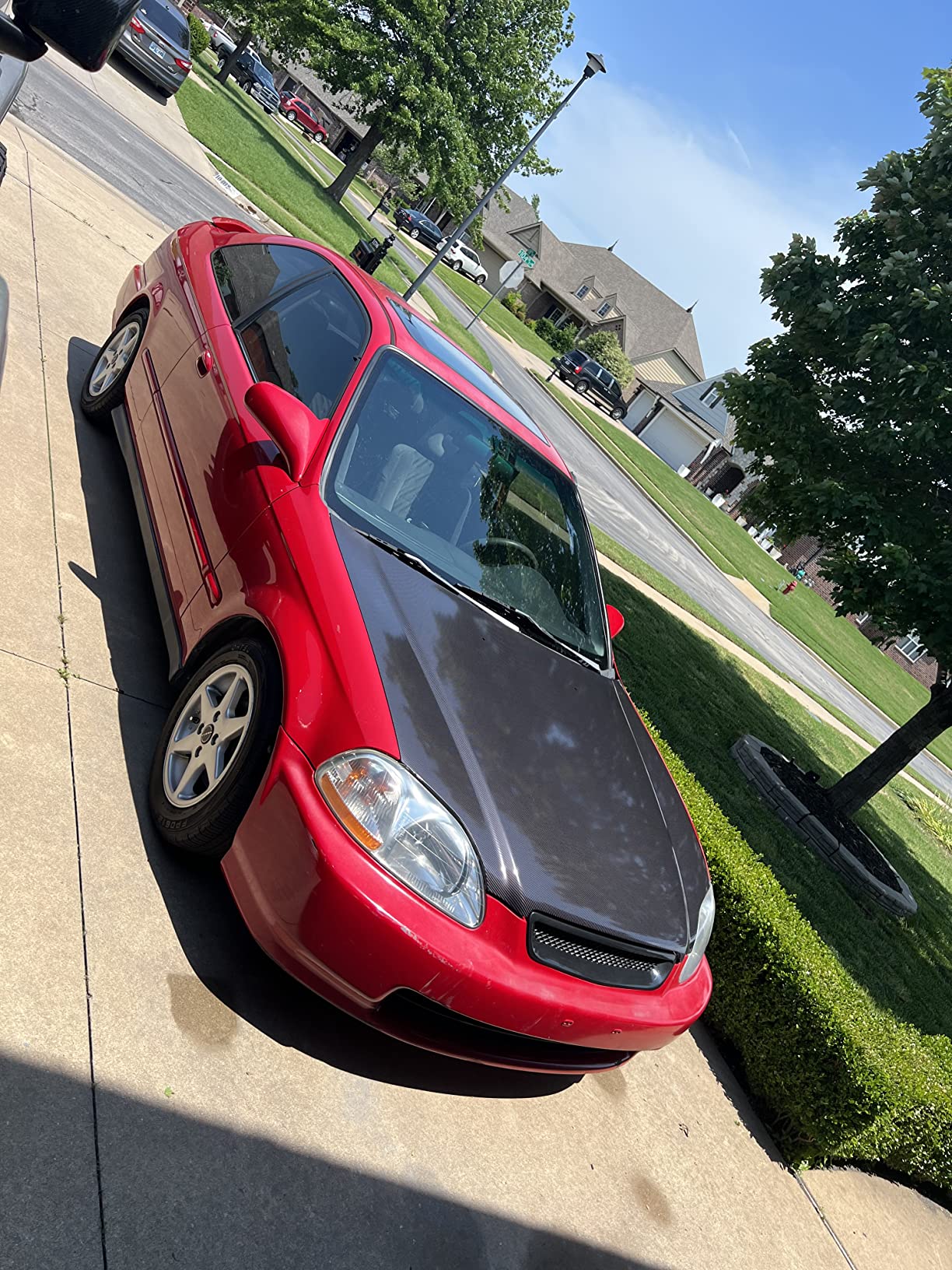 4D Best Carbon Seller - Gloss Black Carbon Fiber Car Vinyl Wrap review Jason Carr 02