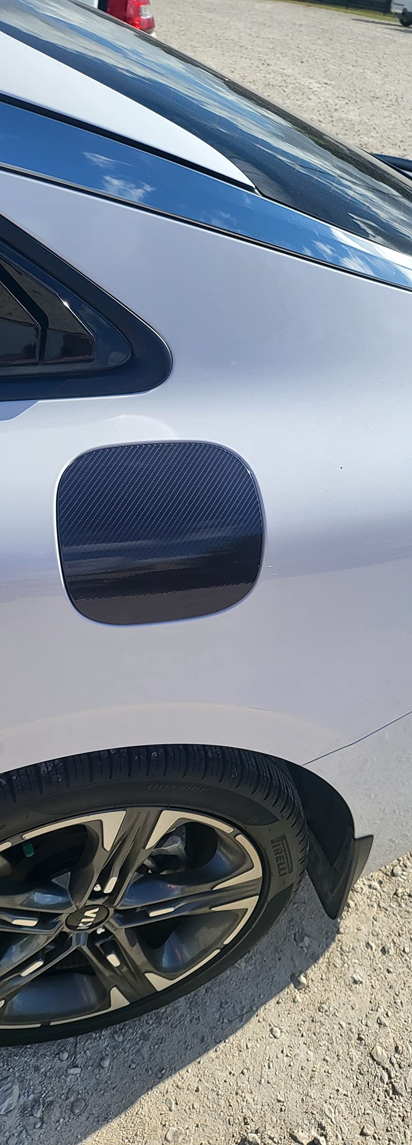 4D Best Carbon Seller - Gloss Black Carbon Fiber Car Vinyl Wrap review James B. 02