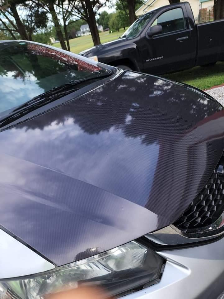 4D Best Carbon Seller - Gloss Black Carbon Fiber Car Vinyl Wrap review Anthony Mondzelewski