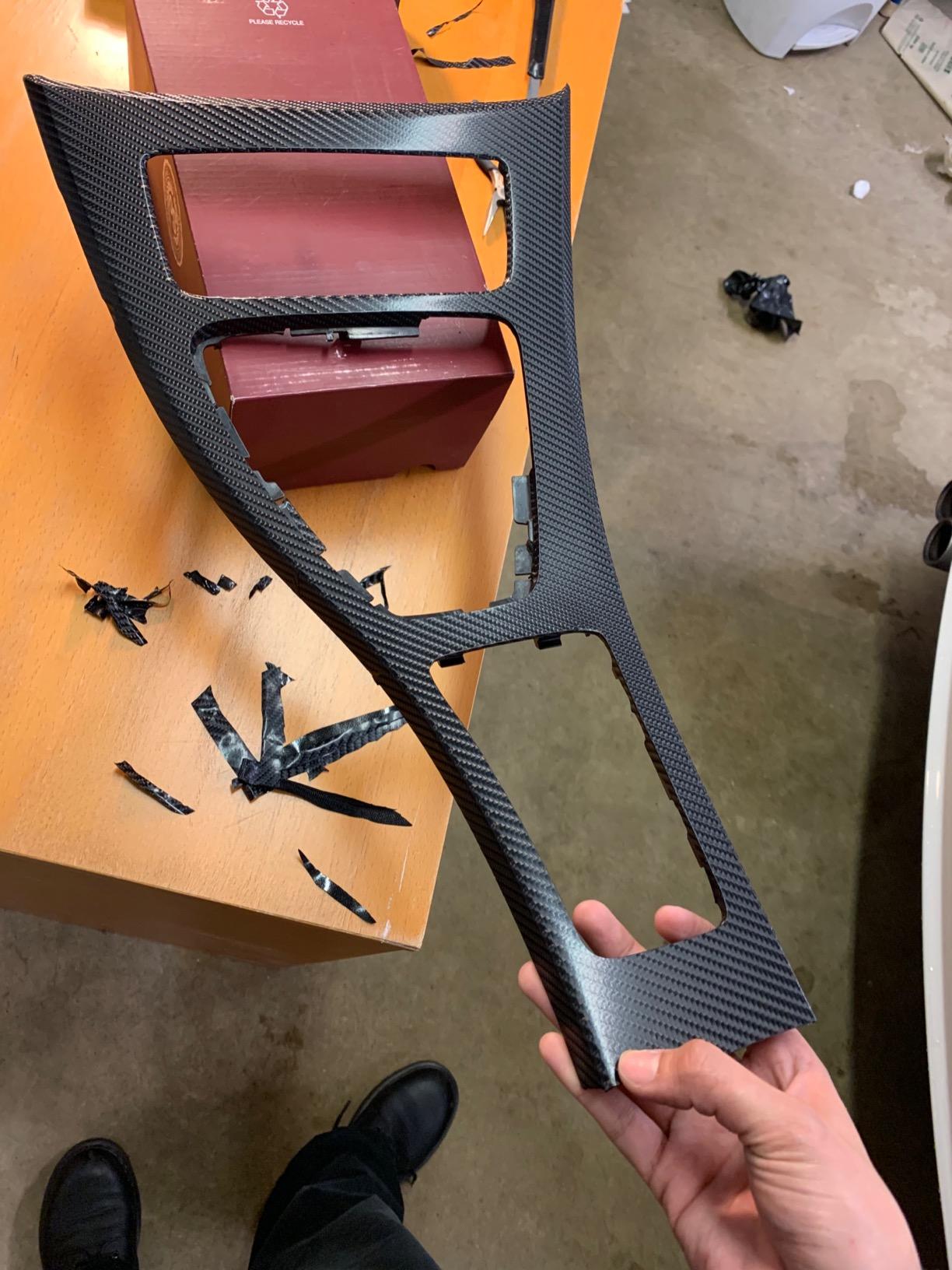 Matte Carbon Fiber Car Vinyl Wrap review Sonny 01