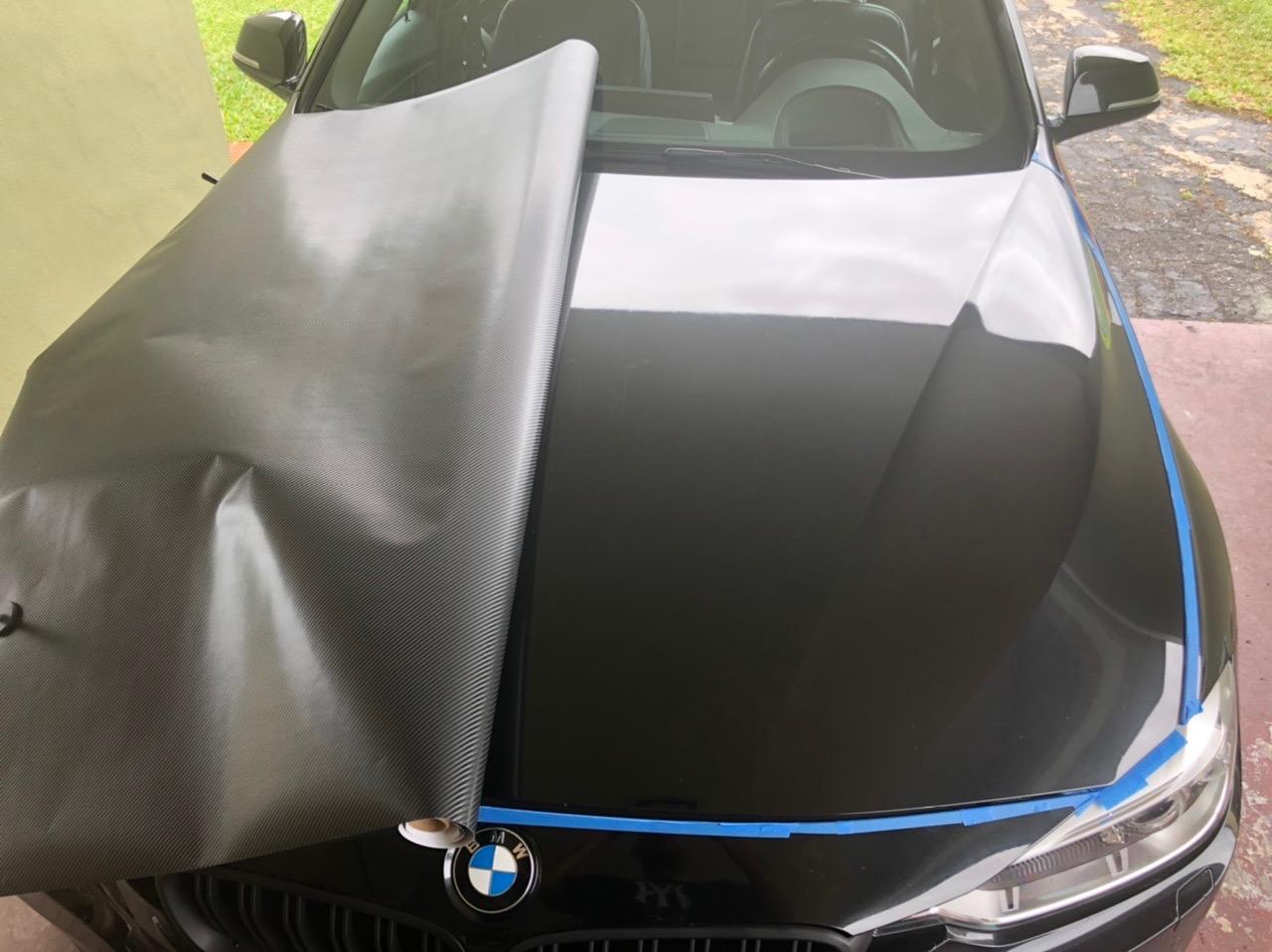 Matte Carbon Fiber Car Vinyl Wrap review Seaver Jackson 00