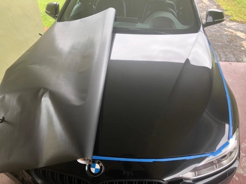 Matte Carbon Fiber Car Vinyl Wrap reviewed by