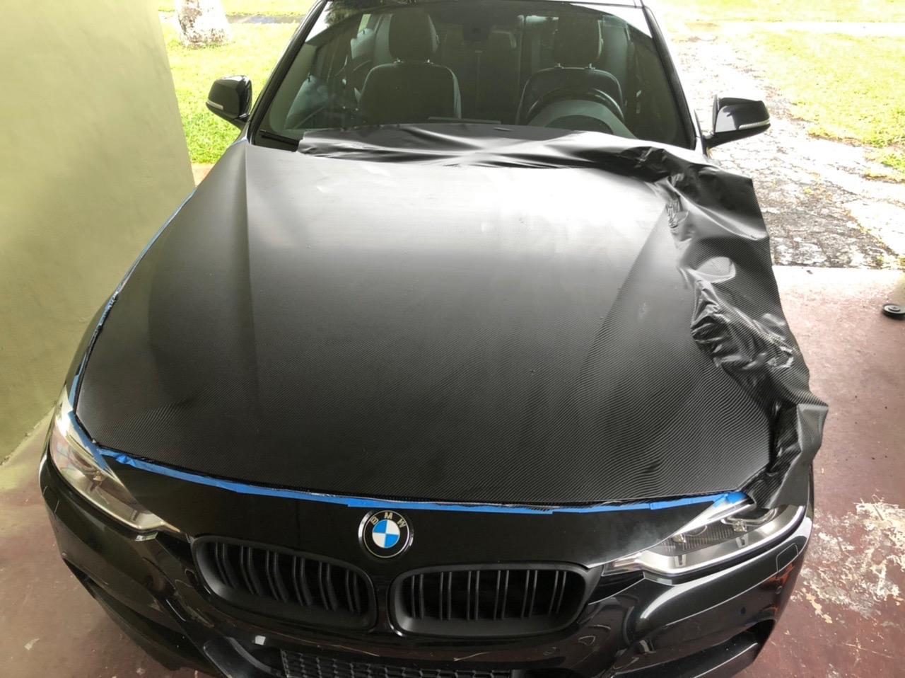 Matte Carbon Fiber Car Vinyl Wrap review Seaver Jackson 02