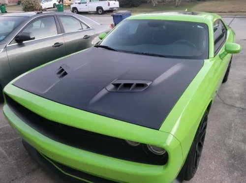 Ultra Matte Black Car Vinyl Wrap Tesla  BMW PET review Brandon & Barbara