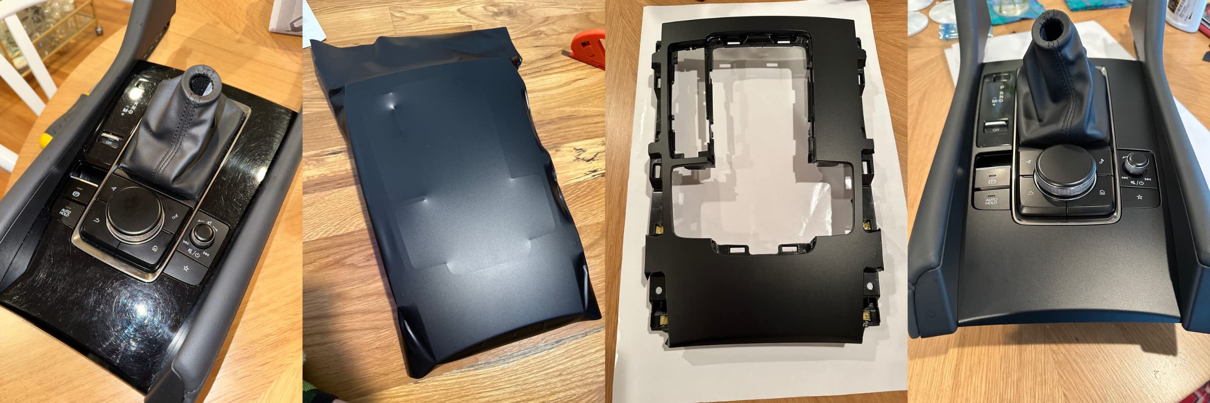 Ultra Matte Black Car Vinyl Wrap Tesla BMW PET review Colleen 01