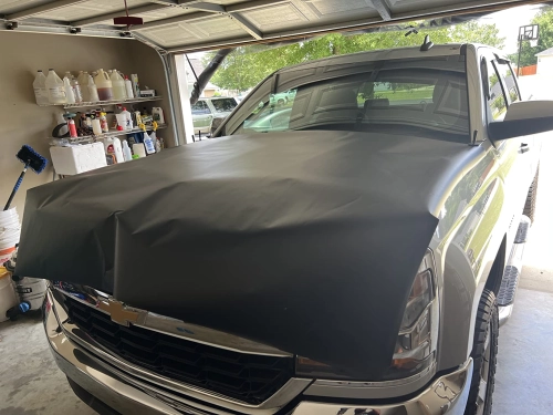 Ultra Matte Black Car Vinyl Wrap Tesla BMW PET reviewed by