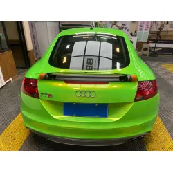 Gloss Metallic Gold Green Car Vinyl Wrap review makayla 02