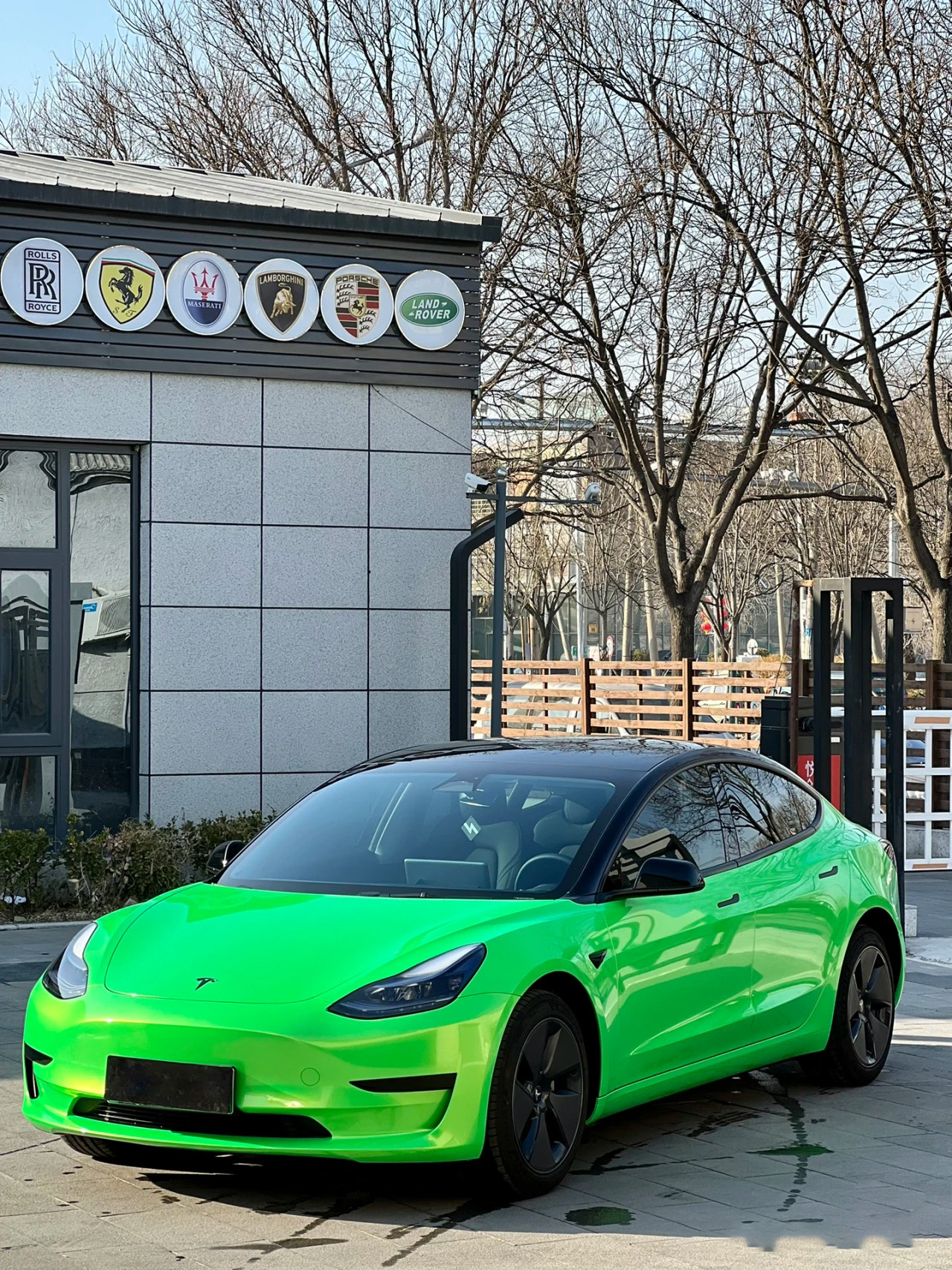 Gloss Metallic Gold Green Car Vinyl Wrap PET review aubrinam 00