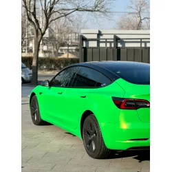 Gloss Metallic Gold Green Car Vinyl Wrap review aubrinam 04