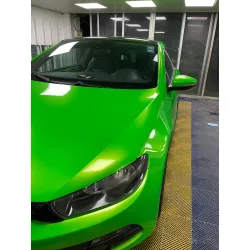 Gloss Metallic Gold Green Car Vinyl Wrap review Rich D. 02
