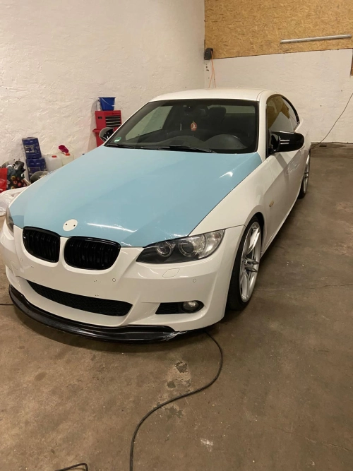 Gloss Meissen Blue Car Vinyl Wrap Sale review 