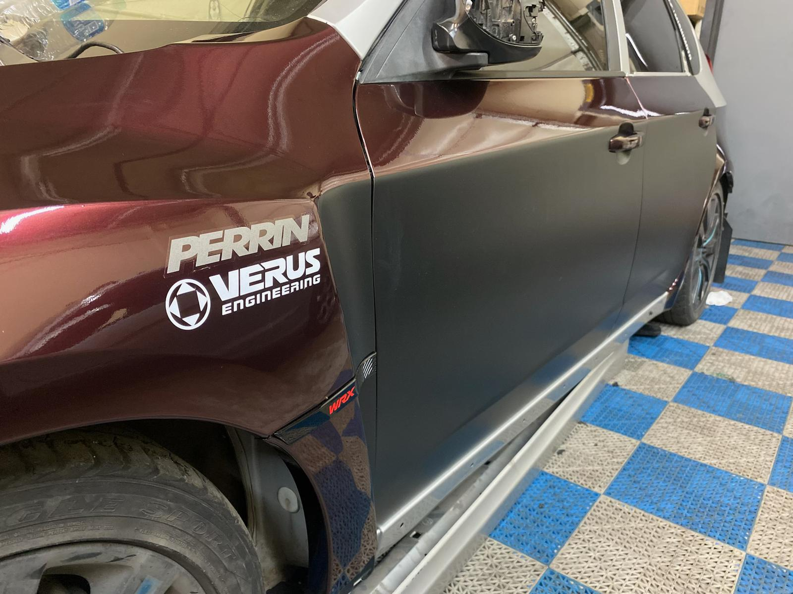 Gloss Metallic Black Rose Car Vinyl Wrap review Drew Olkhovyi 02