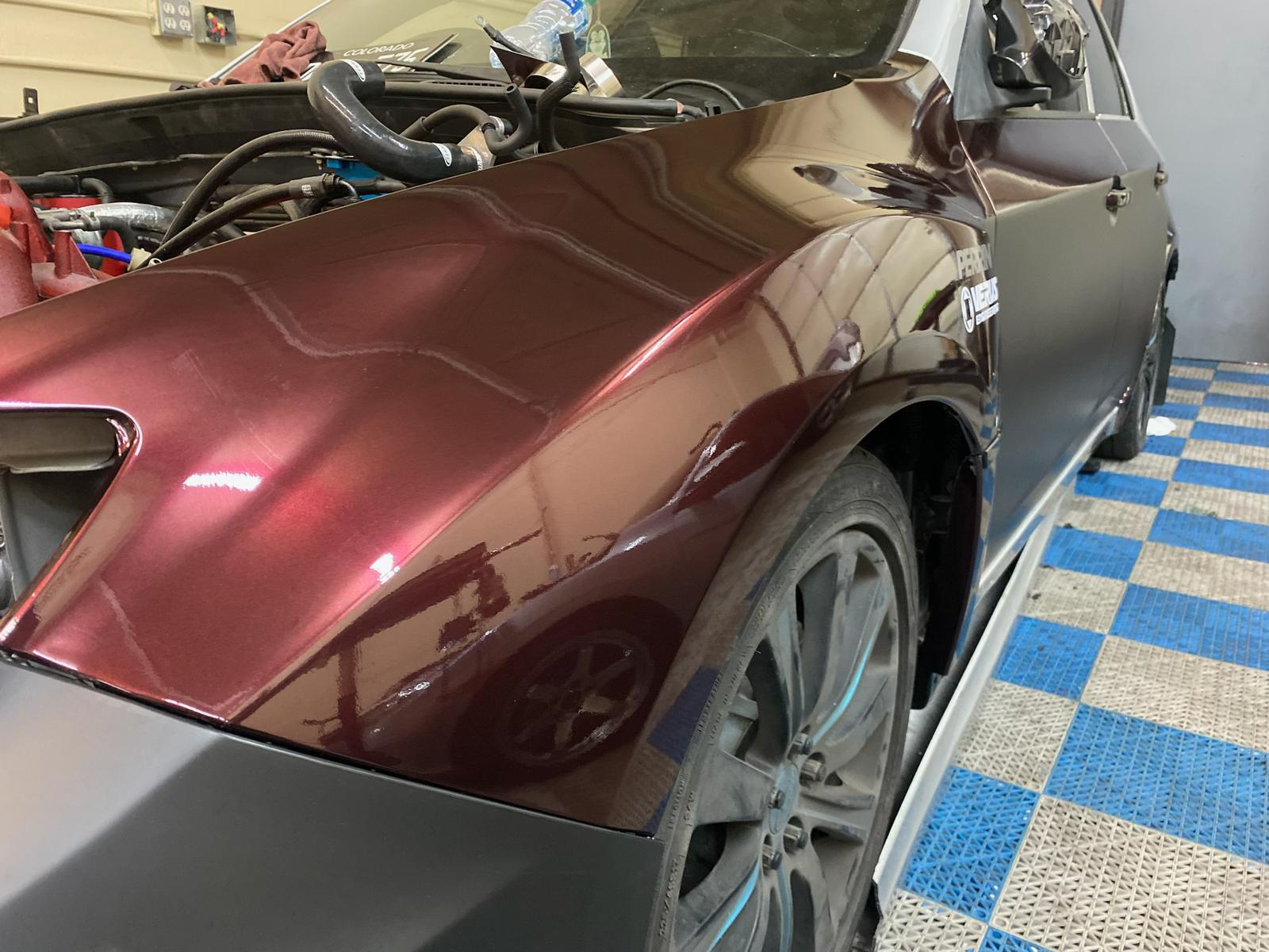 Gloss Metallic Black Rose Car Vinyl Wrap review Drew Olkhovyi 01