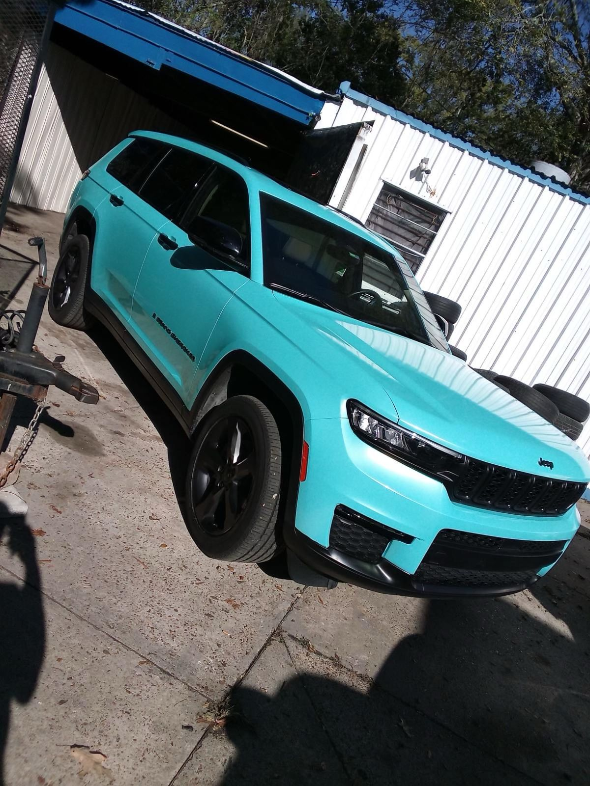 Gloss Metallic Neon Ice Blue Car Vinyl Wrap review Kuntry Boy Wrap