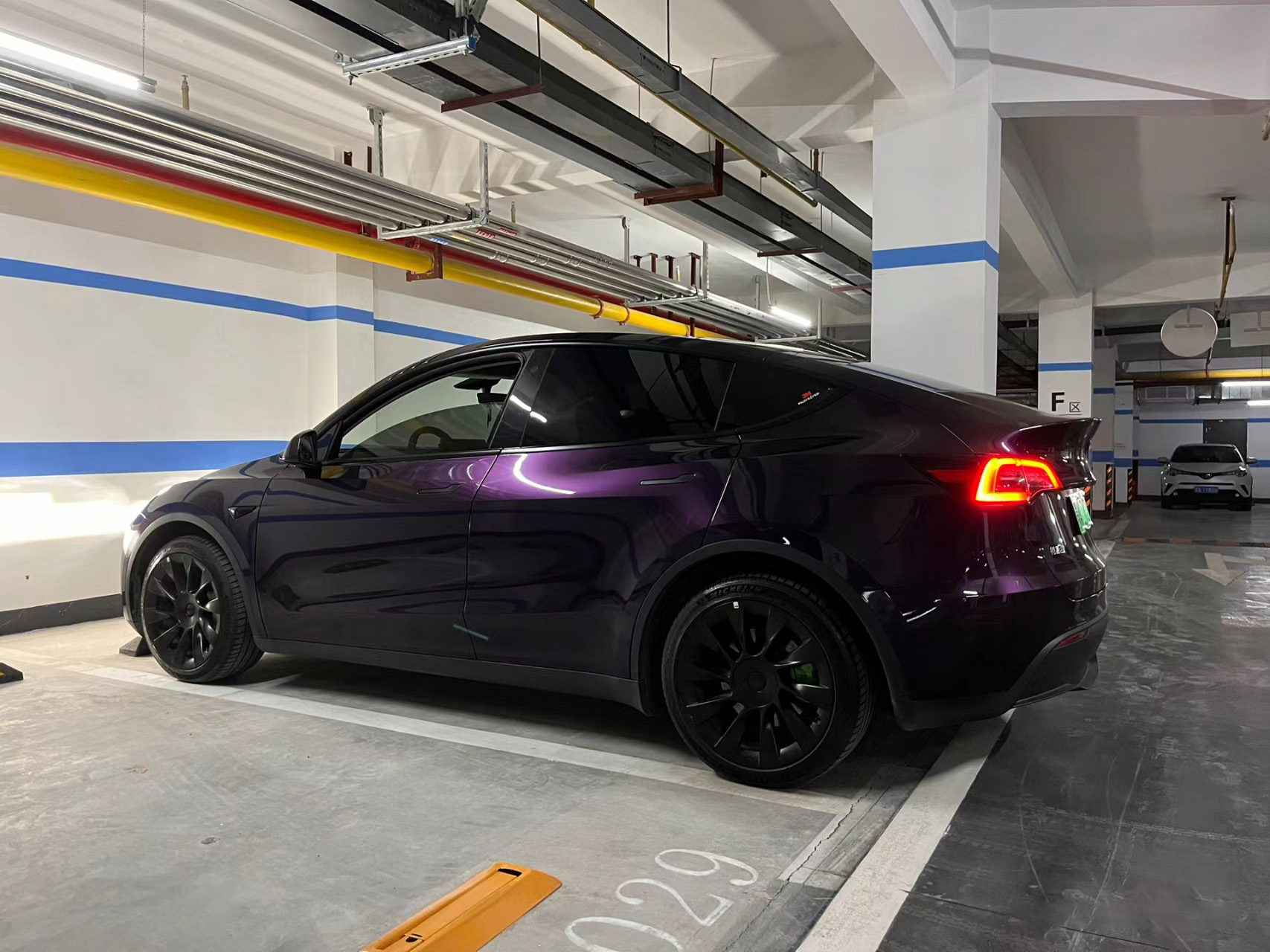 Gloss Metallic Midnight Purple Car Vinyl Wrap Sale review 0